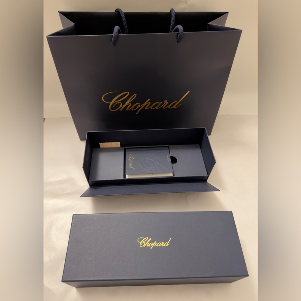 Chopard Watch Box plus Chopard paper shopping bag… - image 3